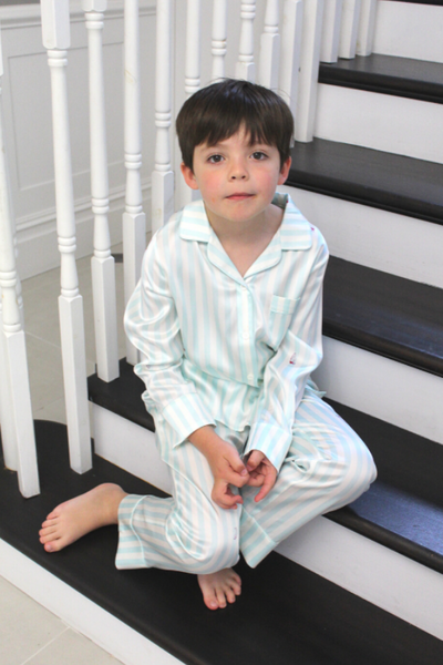 Baby boy silk pajamas hotsell